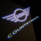 MINI COUNTRYMAN LOGO PROJECROTR LUCI Nr.141 (quantità 1 = 2 Logo Film / 2 porte luci)