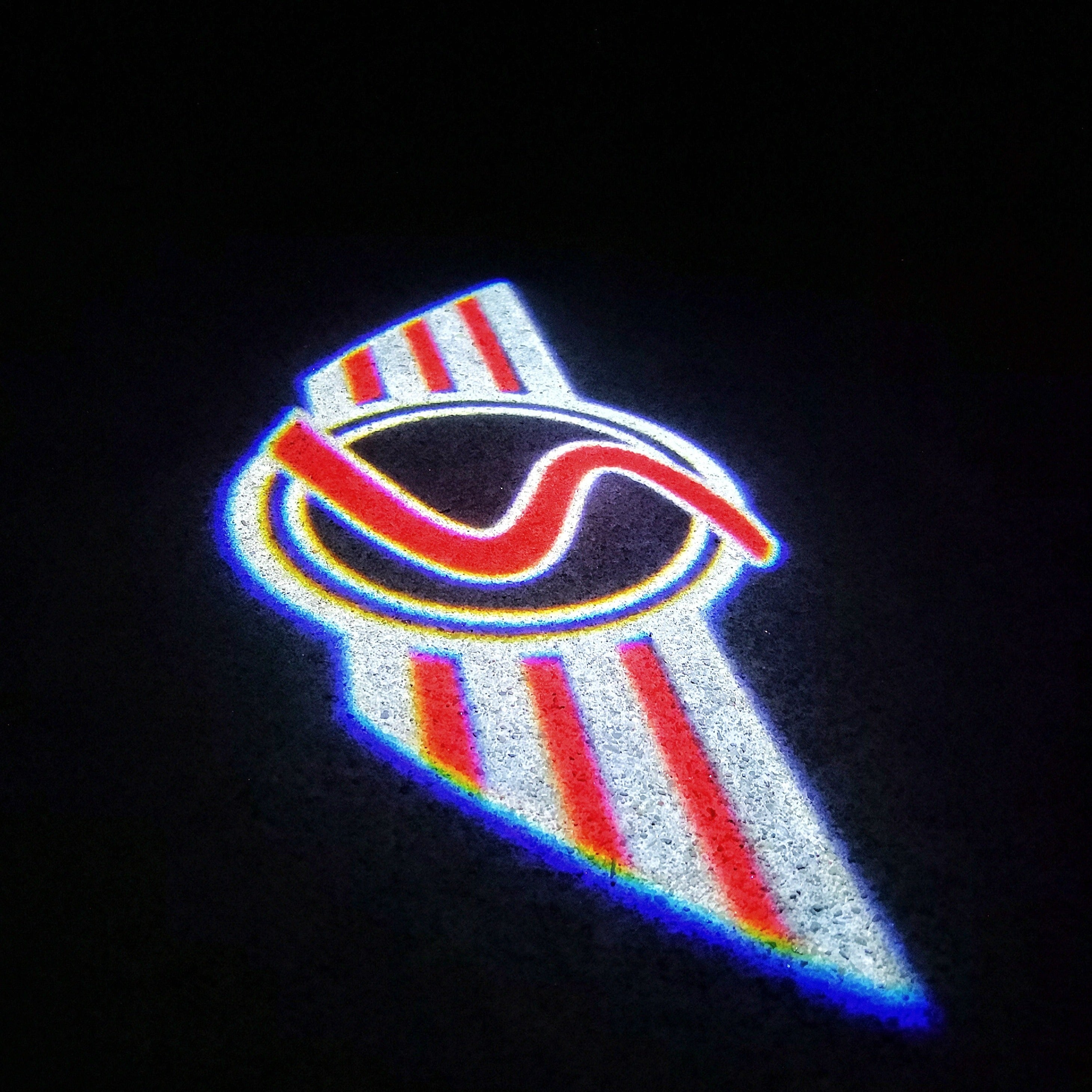 MINI S LOGO PROJECROTR LIGHTS Nr.35 (quantità 1 = 2 Logo Film / 2 luci porta)