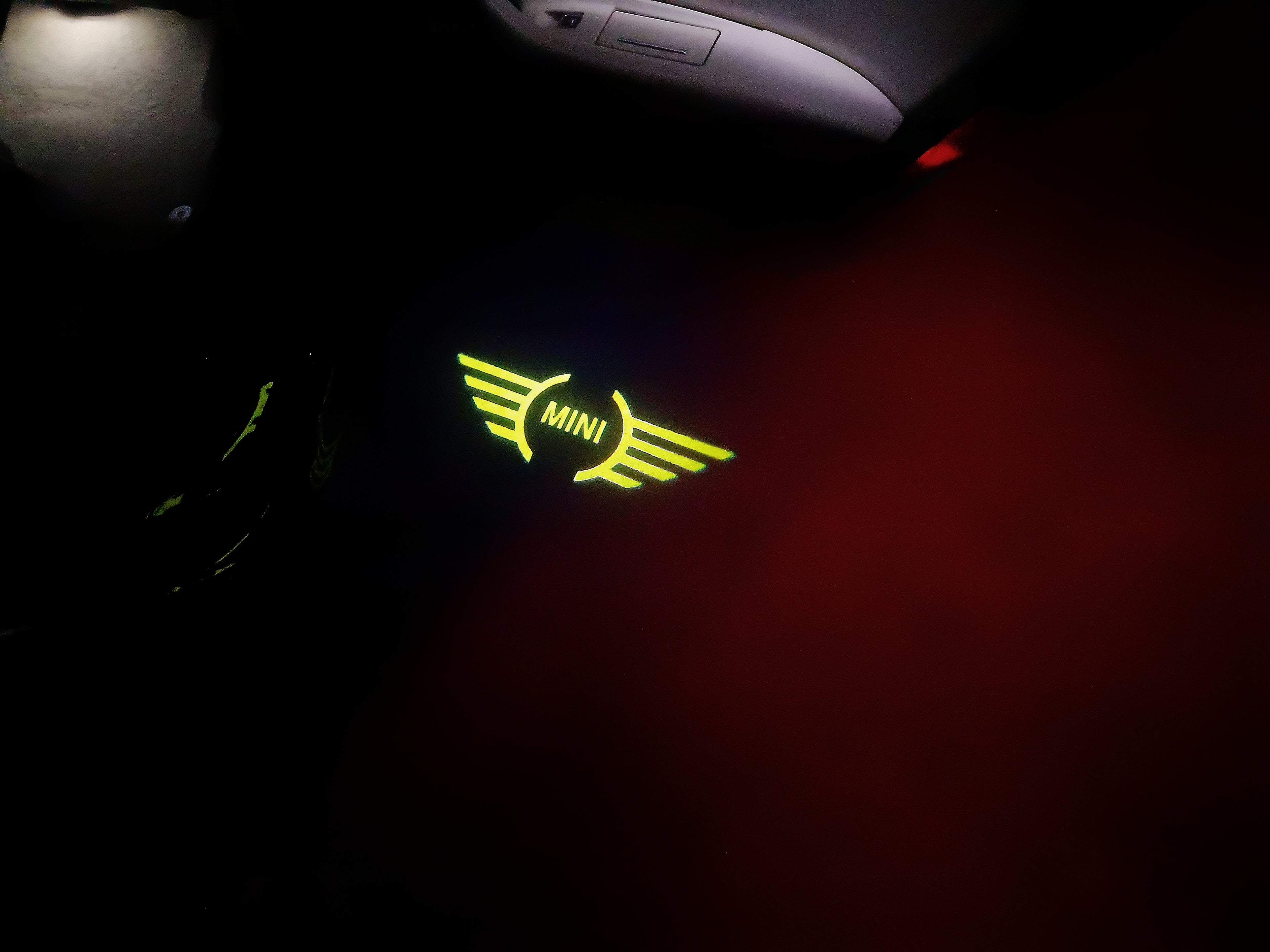 MINI LOGO PROJECROTR LIGHTS Nr.85 (Menge 1 = 2 Logo Film / 2 Türleuchten)