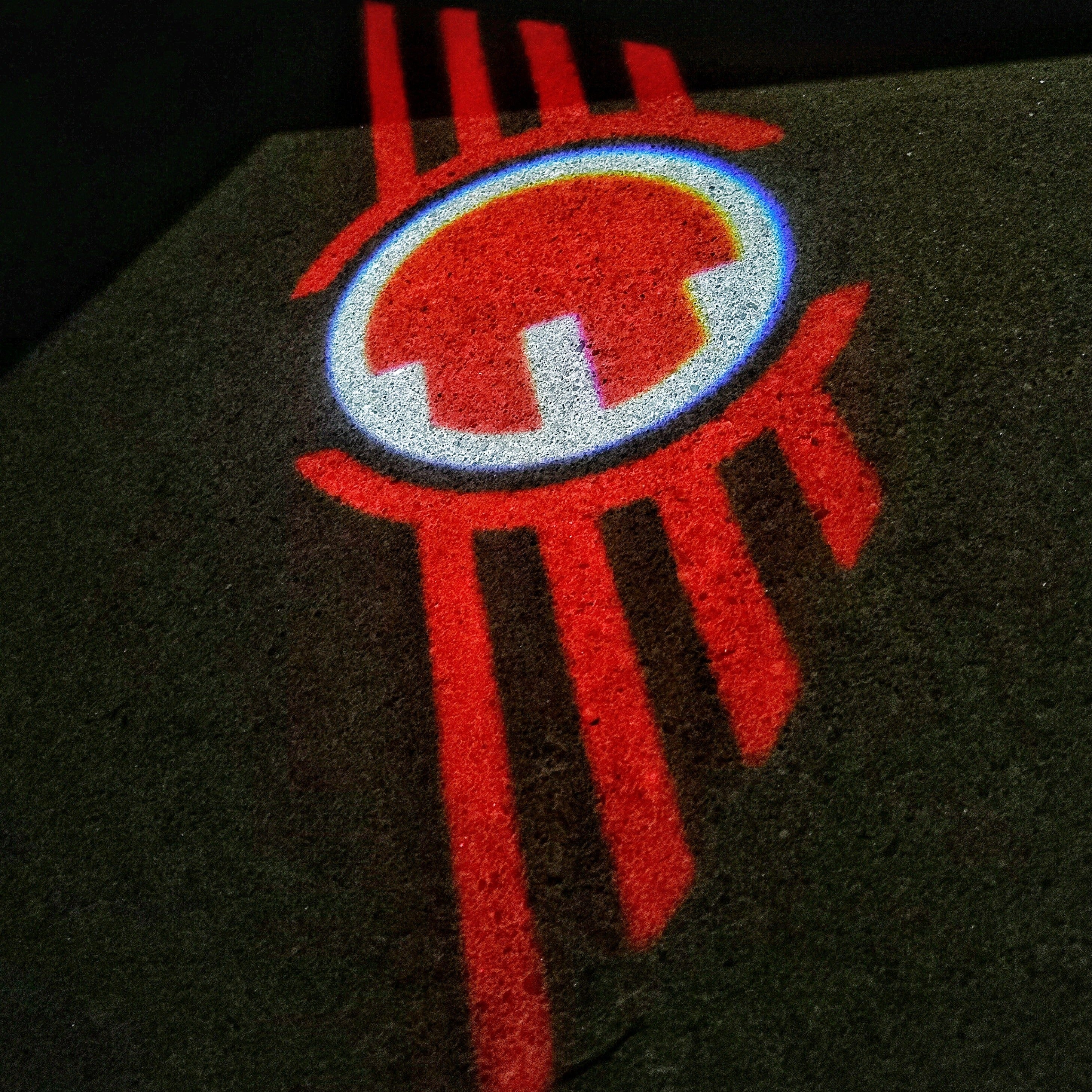 LUCI PROIETTORI MINI LOGO ELETTRICO Nr.99 (quantità 1 = 2 Logo Film / 2 luci porta)