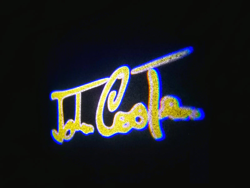 JOHN COOPER LOGO PROJECROTR LIGHTS Nr.109 (quantità 1 = 2 Logo Film / 2 luci porta)