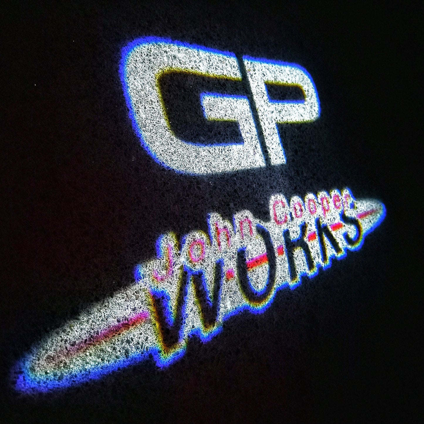 MINI GP LOGO PROJECROTR LIGHTS Nr.159 (cantidad 1 = 2 logo película / 2 luces de puerta)