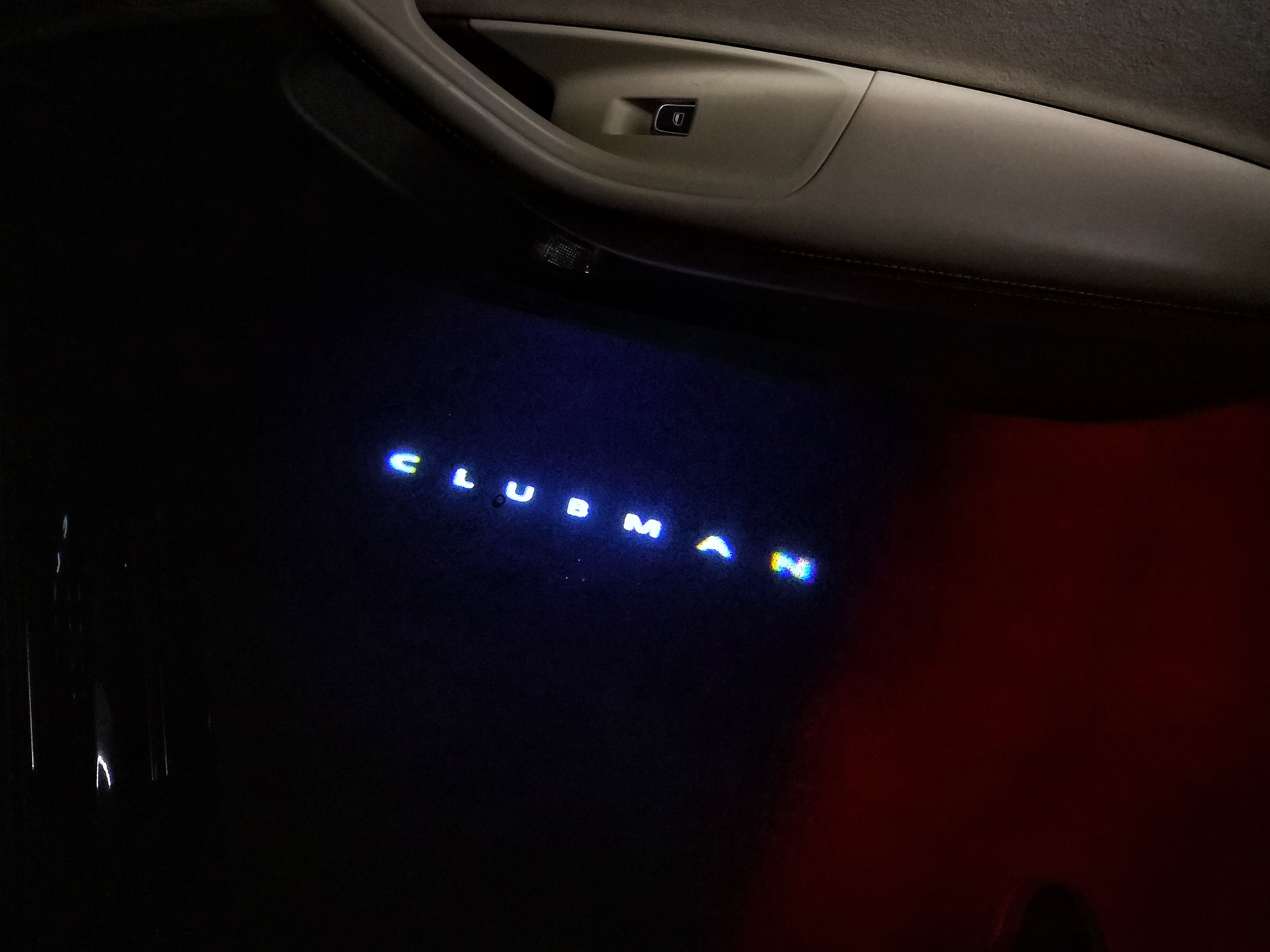 CLUBMAN LOGO PROJECTOR LIGHTS Nr.71 (quantité 1 = 2 Logo Film / 2 porte lumières)