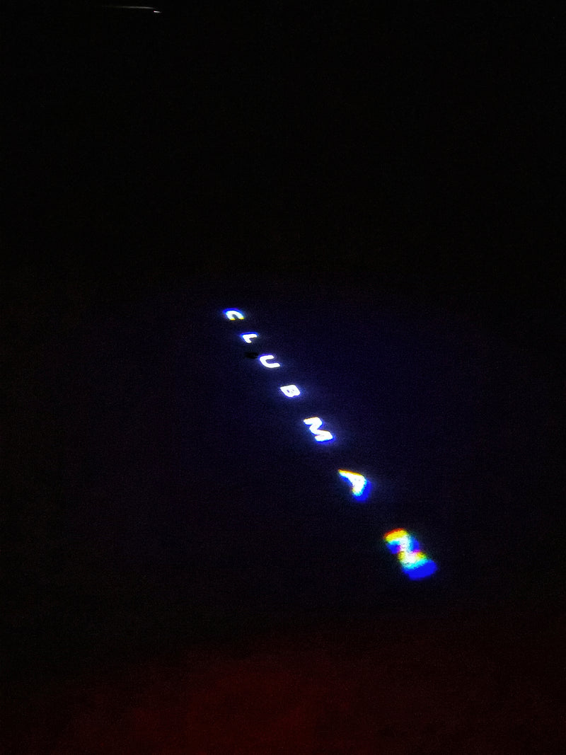 CLUBMAN LOGO PROJECROTR LIGHTS Nr.71 (quantità 1 = 2 Logo Film / 2 luci porta)