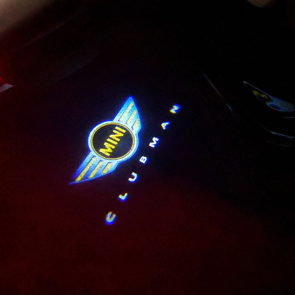 MINI CLUBMAN LOGO PROJECROTR LIGHTS Nr.95 (quantité 1 = 2 Logo Film / 2 feux de porte)