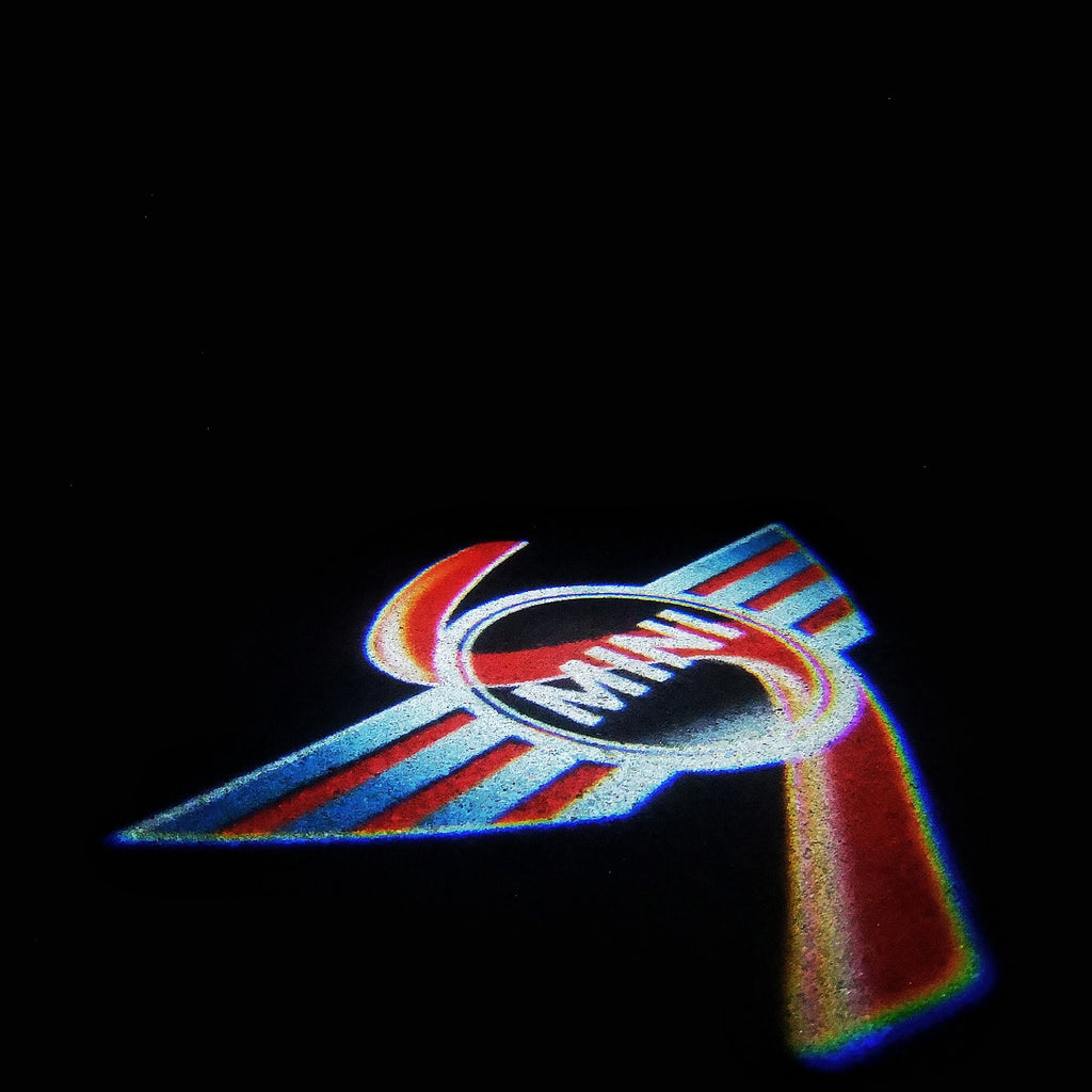 MINI S LOGO PROJECROTR LIGHTS Nr.53 (quantité 1 = 2 Film Logo / 2 feux de porte)