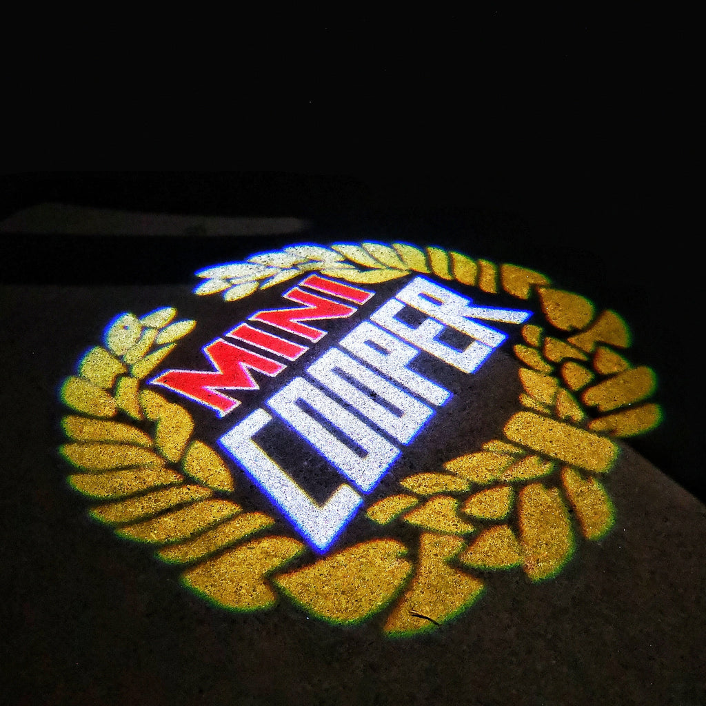 Mini Cooper item 34 LAMP (quantity 1 = 2 Label Film / 2 door LAMP)