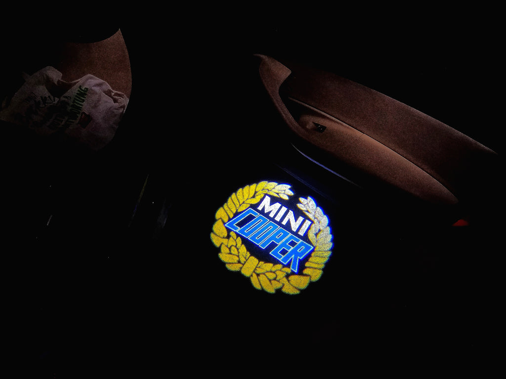 Mini Cooper item 33 LAMP (quantity 1 = 2 Label Film / 2 door LAMP)
