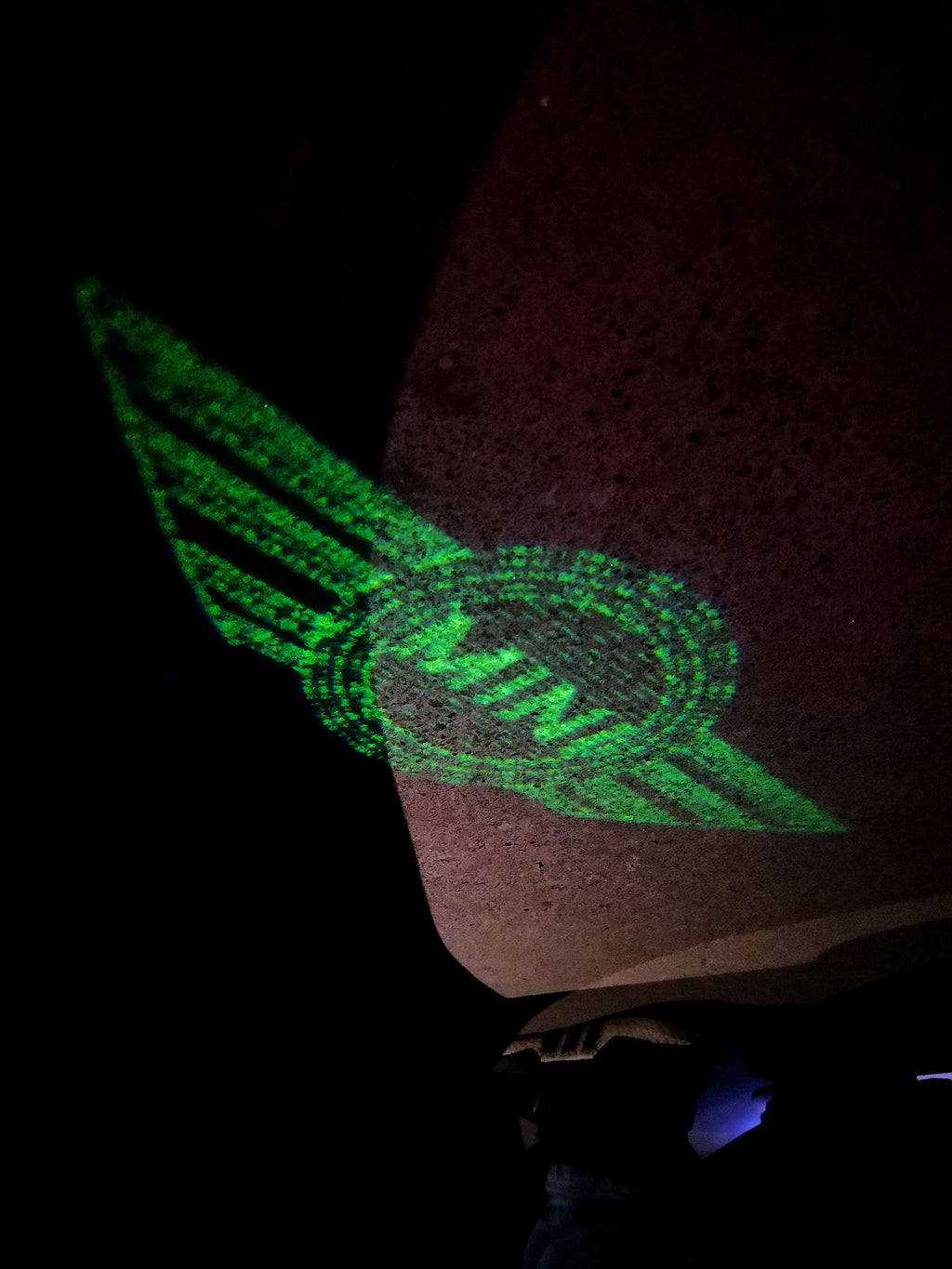 MINI LOGO PROJECROTR LIGHTS Nr.58 (quantité 1 = 2 Logo Film / 2 feux de porte)