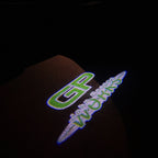 MINI GP JOHN COOPER WORKS LOGO PROJECROTR LIGHTS Nr.156 (quantity  1 =  2 Logo Film /  2 door lights)