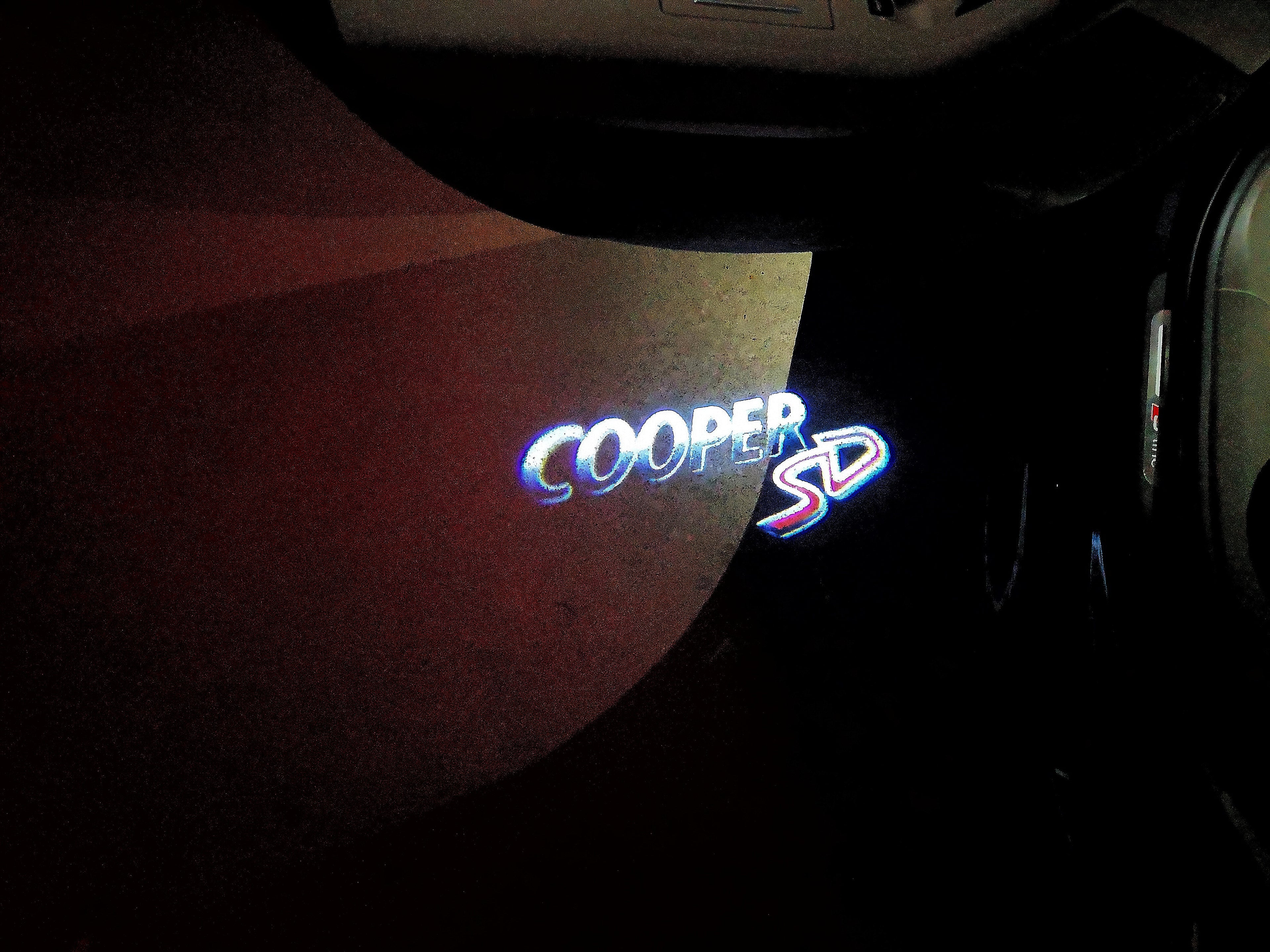 COOPER SD LOGO PROJECROTR LIGHTS Nr.66 (quantità 1 = 2 Logo Film / 2 luci porta)