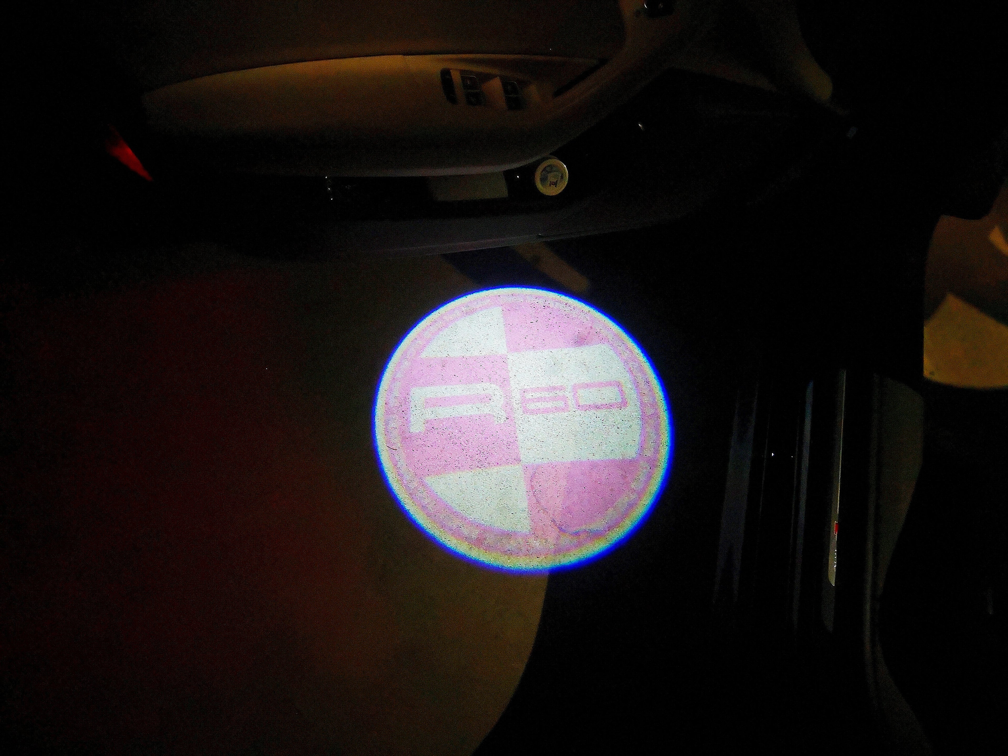 PROJECTEURS MINI R60 LOGO Nr.154 (quantité 1 = 2 Film Logo / 2 feux de porte)