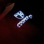 PROJECTEUR MINI COOPER D LOGO N ° 39 (quantité 1 = 2 Film Logo / 2 lumières de porte)