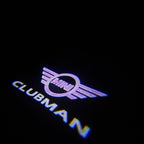 أضواء بروجكتور شعار CLUBMAN عدد 140 (الكمية 1 = 2 شعار فيلم / 2 مصباح باب)