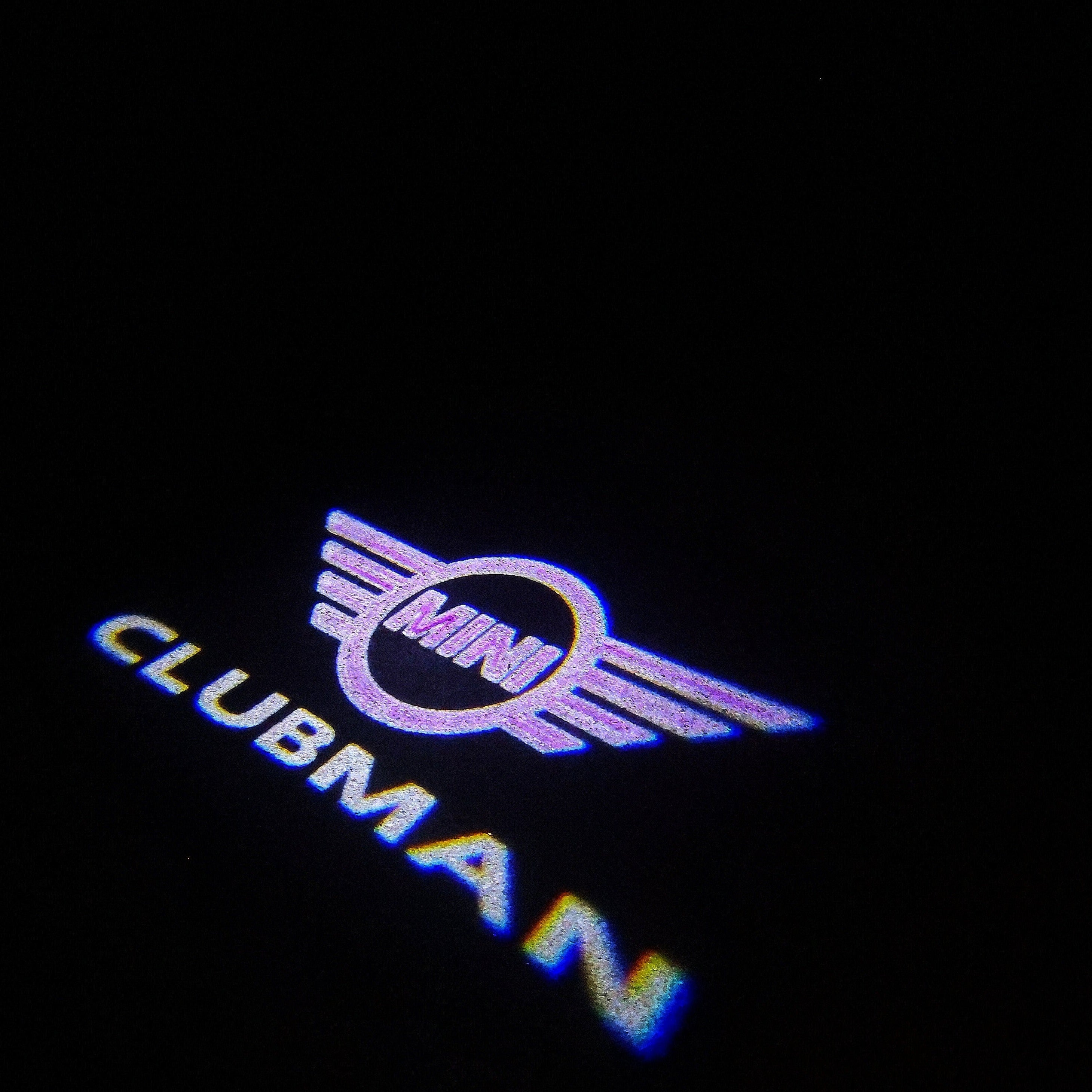 أضواء بروجكتور شعار CLUBMAN عدد 140 (الكمية 1 = 2 شعار فيلم / 2 مصباح باب)