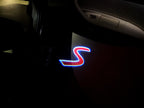 MINI S LOGO PROJECROTR LIGHTS Nr.67 (quantité 1 = 2 Logo Film / 2 feux de porte)
