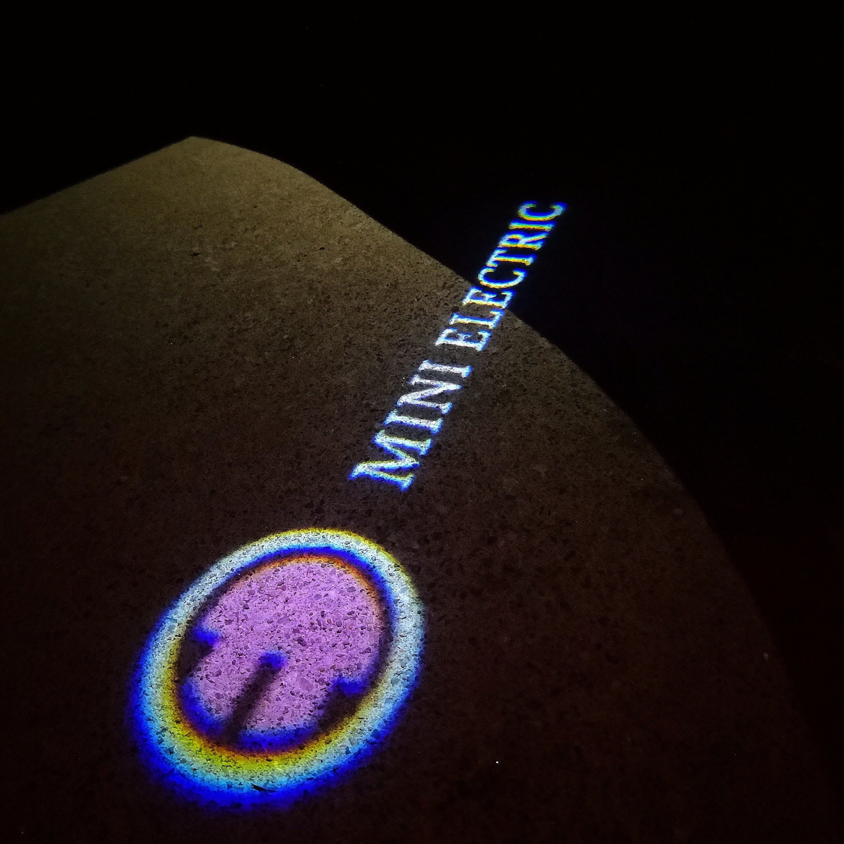 MINI ELECTRIC LOGO PROJECROTR LIGHTS Nr.61 (quantità 1 = 2 Logo Film / 2 luci porta)