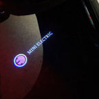 MINI ELECTRIC LOGO PROJECROTR LIGHTS Nr.61 (quantity  1 =  2 Logo Film /  2 door lights)