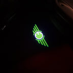 LUCI PROIETTORI MINI LOGO ELETTRICO Nr.101 (quantità 1 = 2 Logo Film / 2 luci porta)