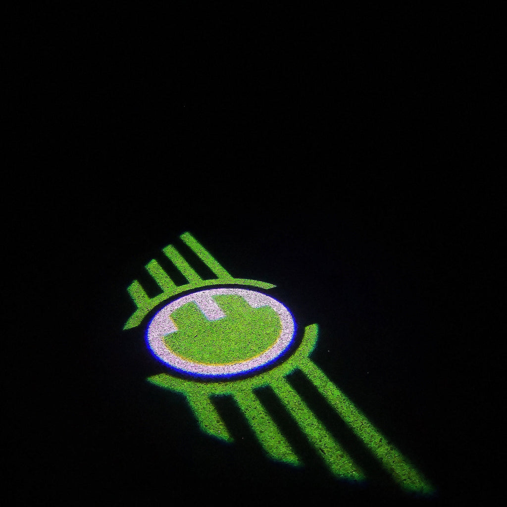 LUCI PROIETTORI MINI LOGO ELETTRICO Nr.101 (quantità 1 = 2 Logo Film / 2 luci porta)