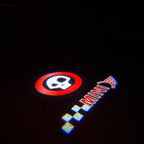 MINI LOGO PROJECTOR LIGHTS Nr.11 (الكمية 1 = 2 شعار فيلم / 2 مصباح باب)