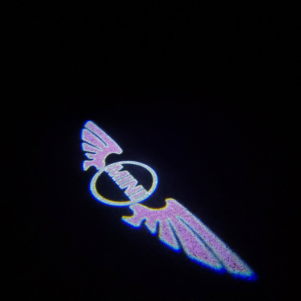 MINI LOGO PROJECROTR LIGHTS Nr.47 (quantité 1 = 2 Logo Film / 2 feux de porte)