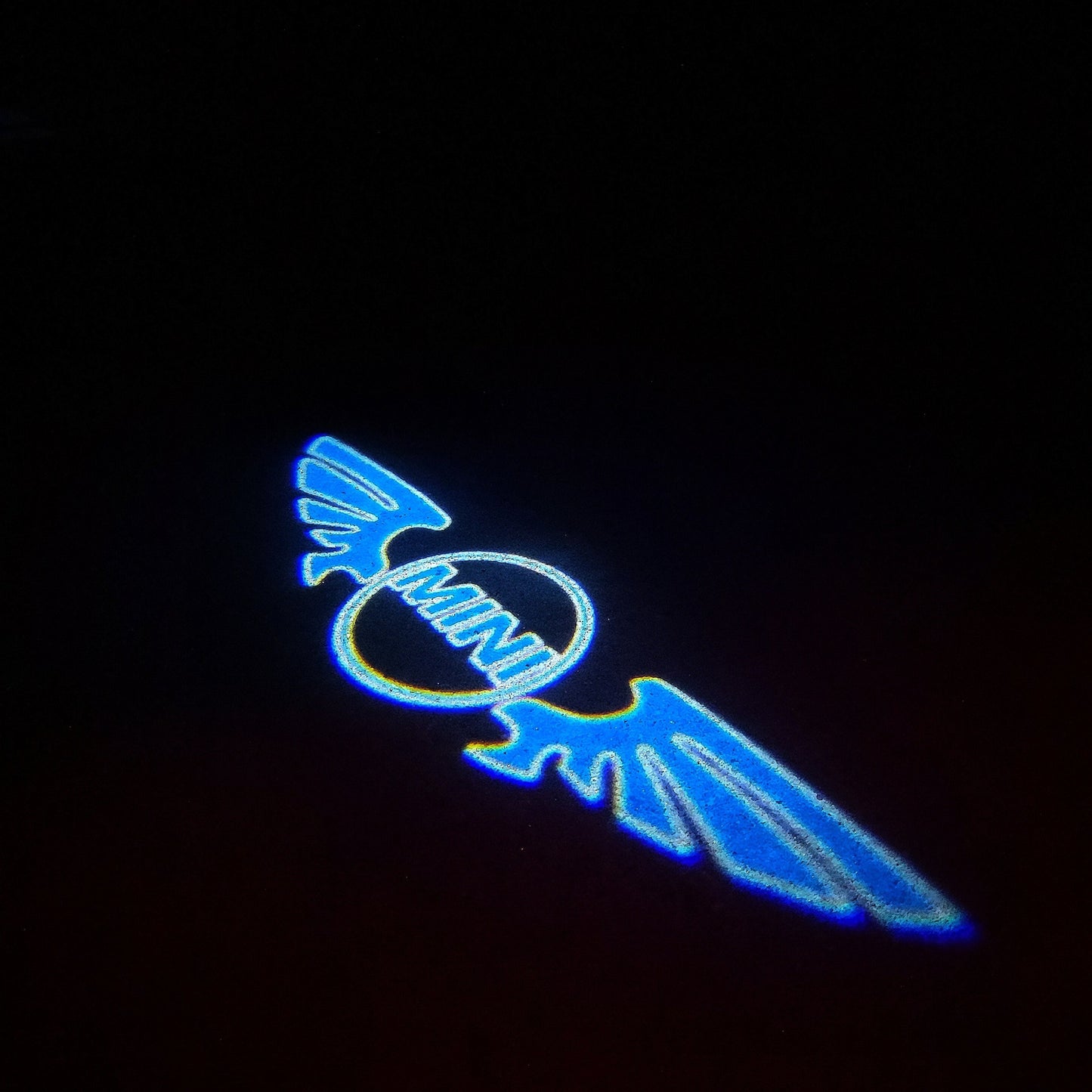 MINI LOGO PROJECTOR LIGHTS Nr.49 (الكمية 1 = 2 شعار فيلم / 2 مصباح باب)