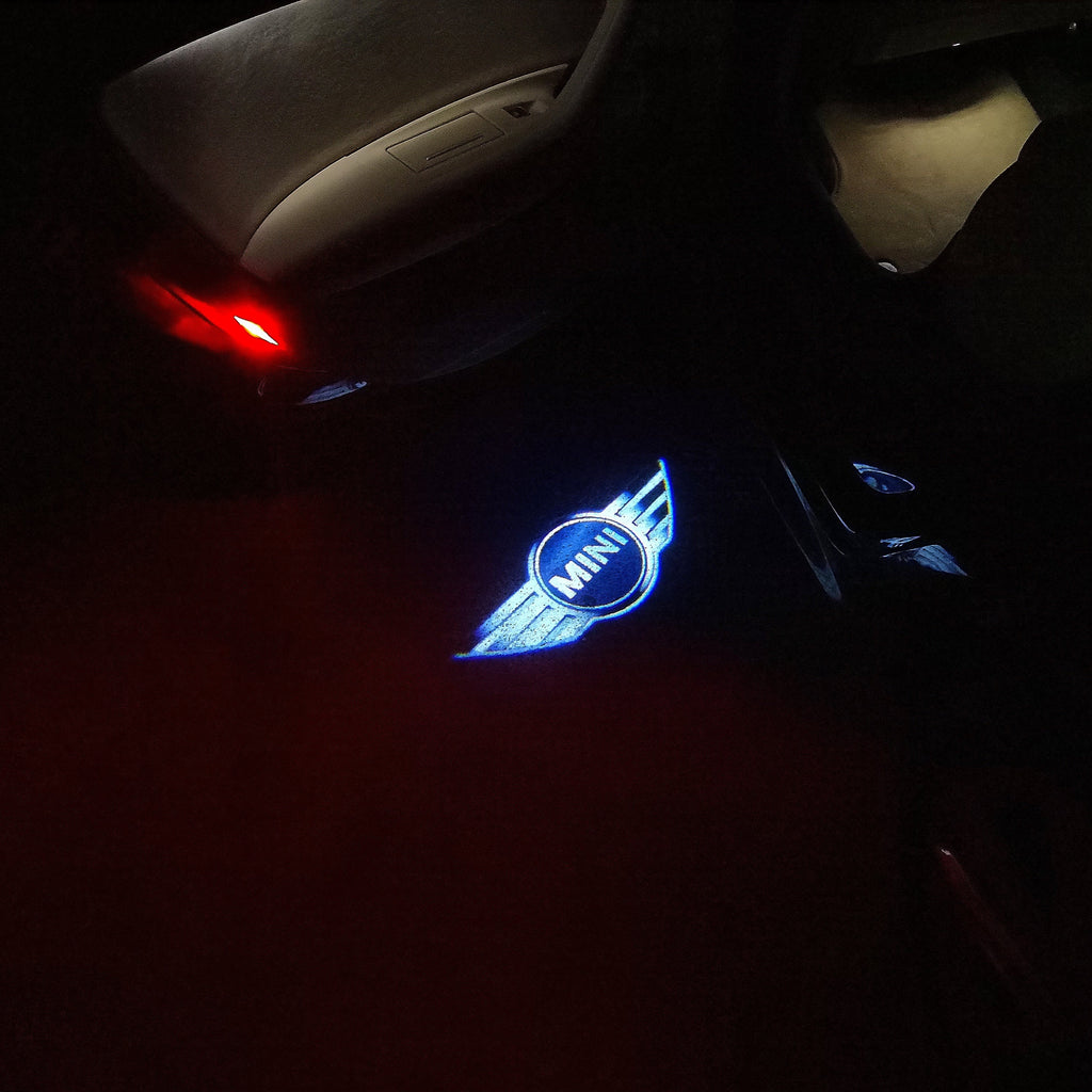 MINI LOGO PROJECROTR أضواء Nr.06 (كمية 1 = 2 شعار فيلم / 2 أضواء الباب)