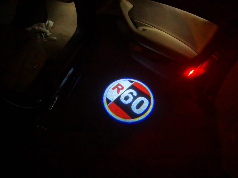 MINI R 60 LOGO PROJECROTR LIGHTS Nr.73 (quantity  1 =  2 Logo Film /  2 door lights)