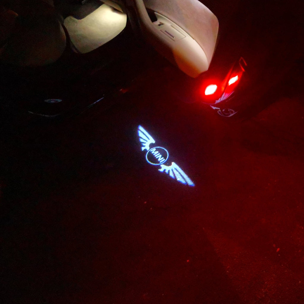 MINI LOGO PROJECROTR LIGHTS Nr.55 (quantité 1 = 2 Logo Film / 2 feux de porte)