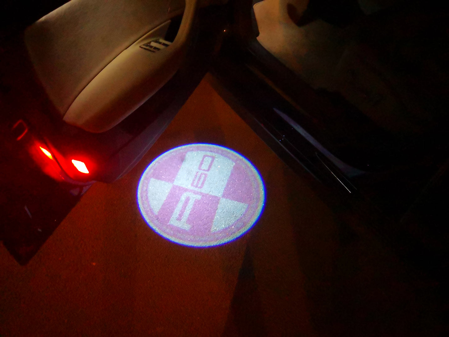 MINI R60 LOGO PROJECTOR LIGHTS Nr.154 (Menge 1 = 2 Logo Film / 2 Türlichter)