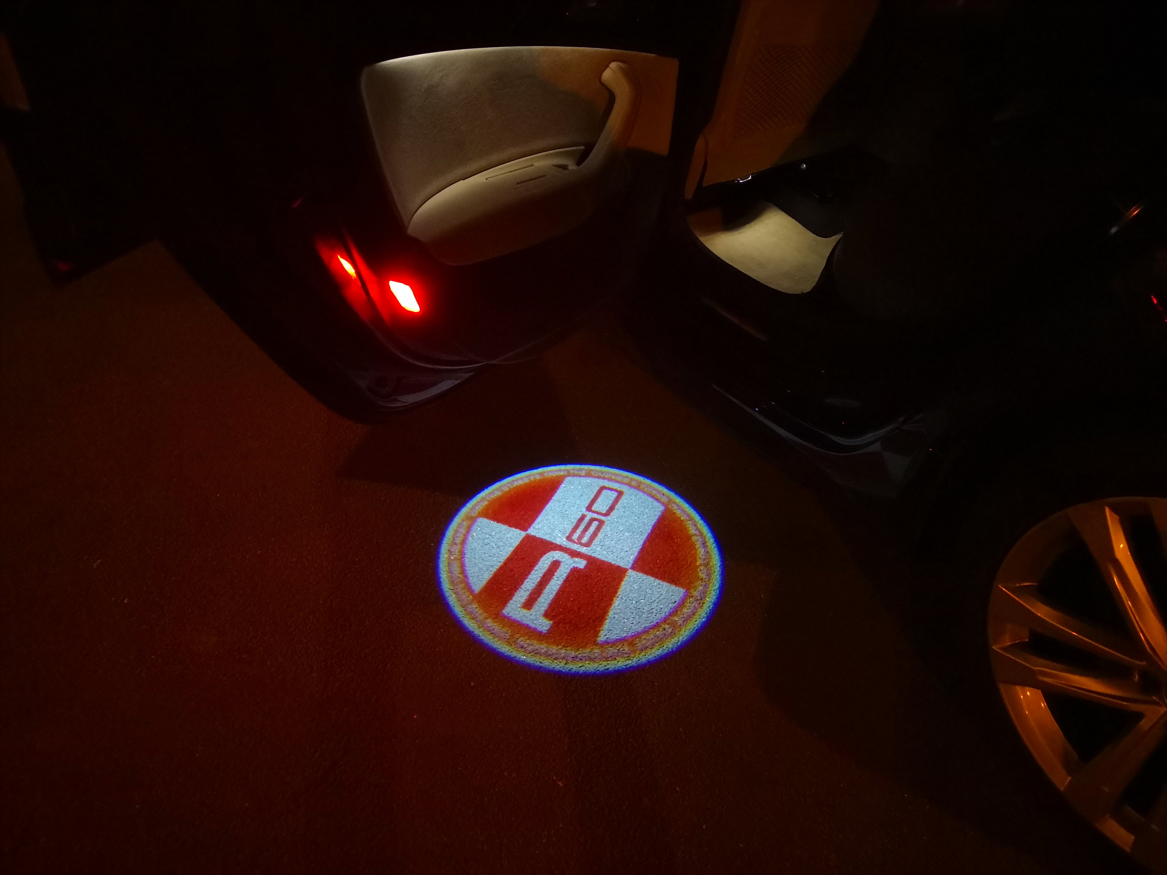 MINI R 60 LOGO PROJECROTR LIGHTS Nr.155 (quantité 1 = 2 Logo Film / 2 feux de porte)