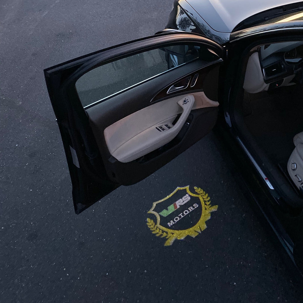 SKODA VRS LOGO PROJECTOR LIGHT Nr. 37 (quantité 1 = 2 Logo Film / 2 feux de porte)