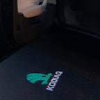SKODA KODIAQ LOGO PROJECTOT LIGHTS Nr.76 (quantité 1 = 2 Logo Film / 2 feux de porte)