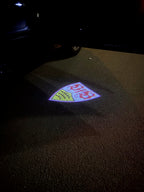 Stuttgart 1893 VFB Fußball CLUB Logo Nr.259 (Anzahl 1 = 2 Logo Folien / 2 Türleuchten）