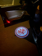 Football CLUB FRANKFURT  Logo door lights Nr.237  (quantity 1 = 2 Logo Films /2 door lights）