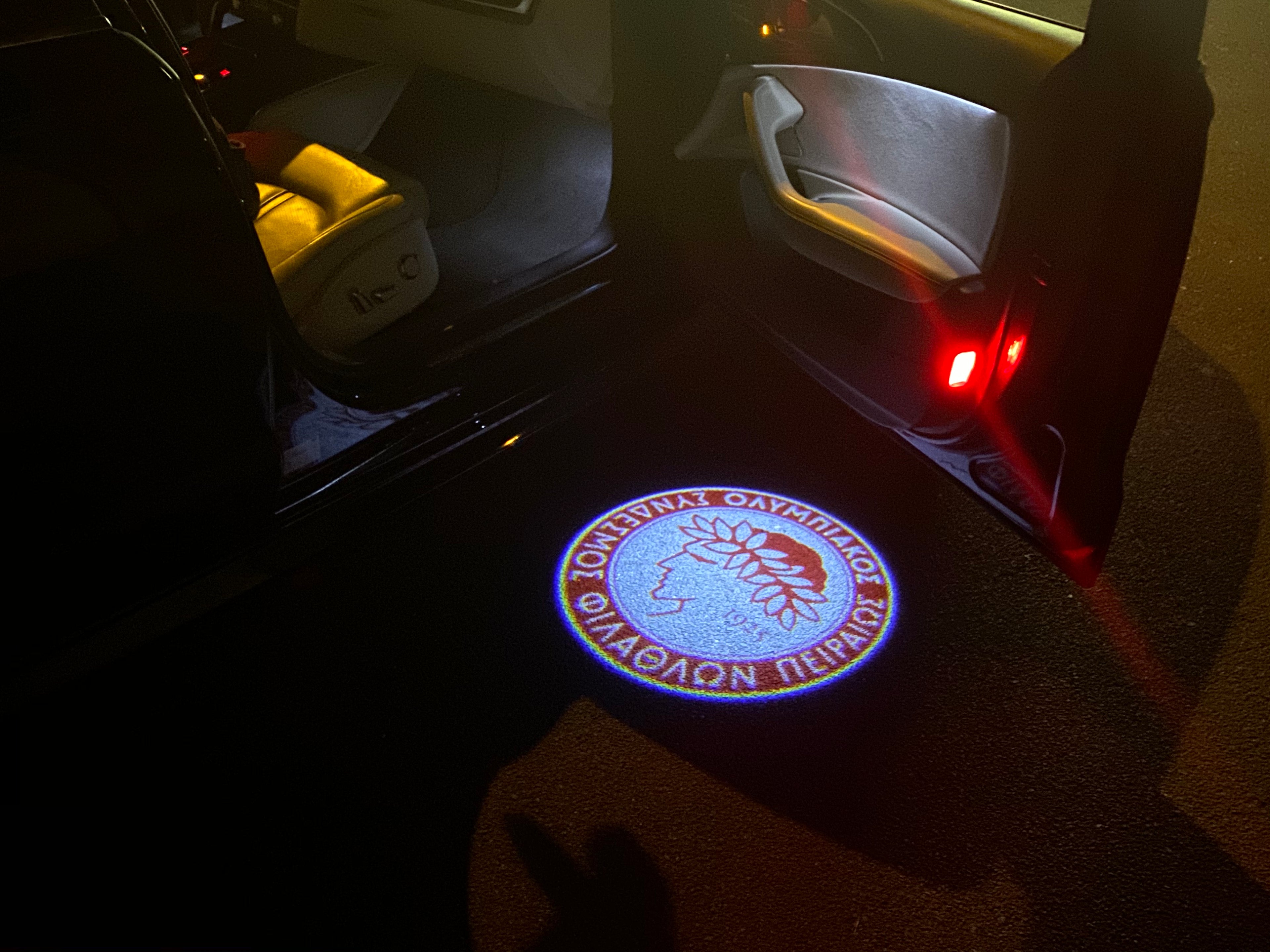 Football CLUB Logo Nr.220 (quantità 1 = 2 Logo Films / 2 luci porta）