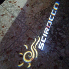 Feux de porte Volkswagen SCIROCCO Logo Nr. 61 (quantité 1 = 2 films de logo / 2 lumières de porte）