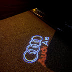AUDI LOGO PROJECT LIGHTS Nr.44 (quantità 1= 2 Logo Films /2 porta luci）