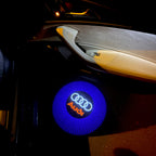 AUDI LOGO PROJECTOT LIGHTS Nr.05 (quantità 1 = 2 Logo Films /2 luci porta)