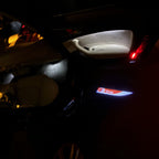 AUDI LOGO PROJECTOT LIGHTS Nr.104 (quantità 1 = 2 Logo Films /2 luci porta)