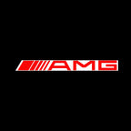 MERCEDES BENZ AMG LOGO PROJECTOT LIGHTS Nr.14 (Menge 1 = 1 Sets/2 Türleuchten)