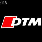 AUDI DTM LOGO PROJECTOT LIGHTS Nr.113  (quantity 1 = 2 Logo Films /2 door lights）
