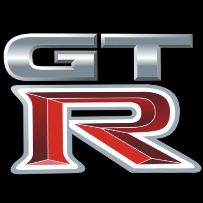 GTR R35 PROJECTOT LIGHTS Nr.01 (quantity 1 = 2 Logo Films /2 door ligh ...