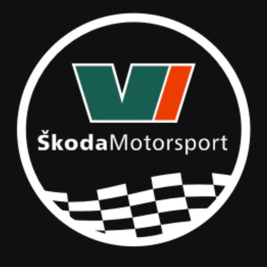 SKODA LOGO PROJECTOT أضواء Nr.73 (الكمية 1 = 2 شعار فيلم / 2 أضواء الباب)