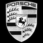 PORSCHE Original LOGO PROJECTOT LIGHTS Nr.06 (quantità 1 = 2 Logo Film / 2 luci porta)