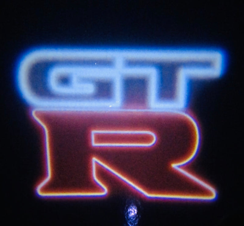 GTR PROJECTOT LIGHTS Nr.04 (quantità 1 = 2 Pellicole logo /2 luci porta)