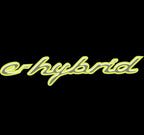 PORSCHE E-Hybrid LOGO PROJECTOT LIGHTS Nr.16 (quantità 1 = 2 Logo Film / 2 luci porta)