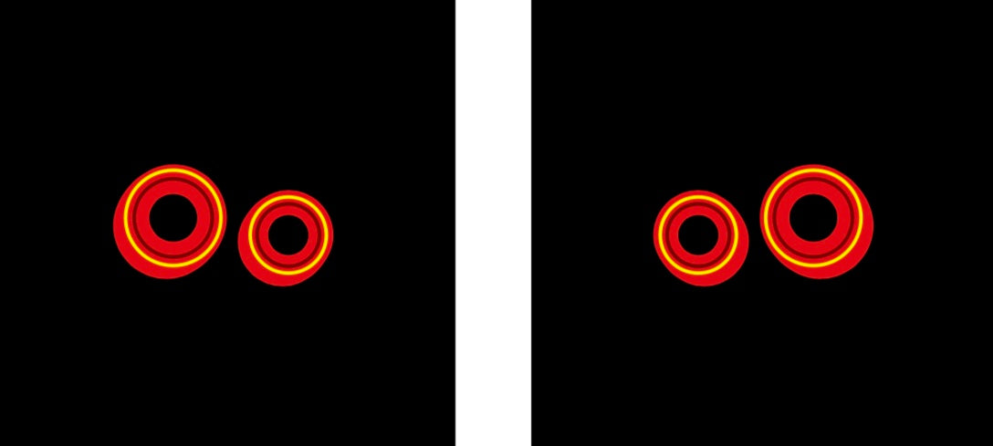 GTR-R35 LOGO PROJEKTORLEUCHTEN Nr.09 (Anzahl 1 = 2 Logo Folien / 2 Türleuchten)