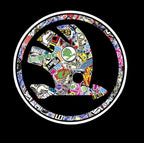 SKODA LOGO PROJECTOR LIGHTS Nr.03 (quantité 1 = 2 Film Logo / 2 lumières de porte)